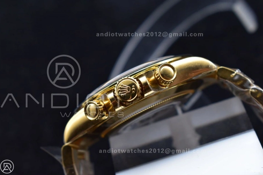 Edition Clean Best Black Dial YG On Daytona Bracelet 1:1 116508 YG SA4130 0408